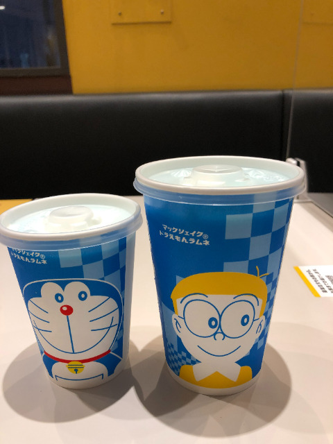 マックシェイクドラえもんラムネ 感想 口コミ レビュー 美味しい