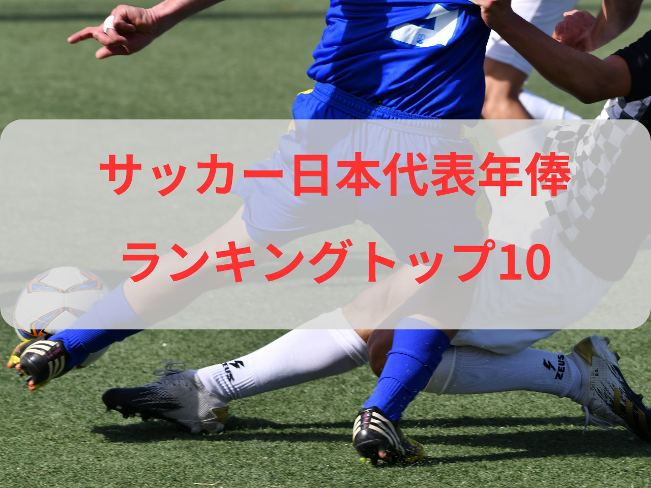 サッカー日本代表年俸